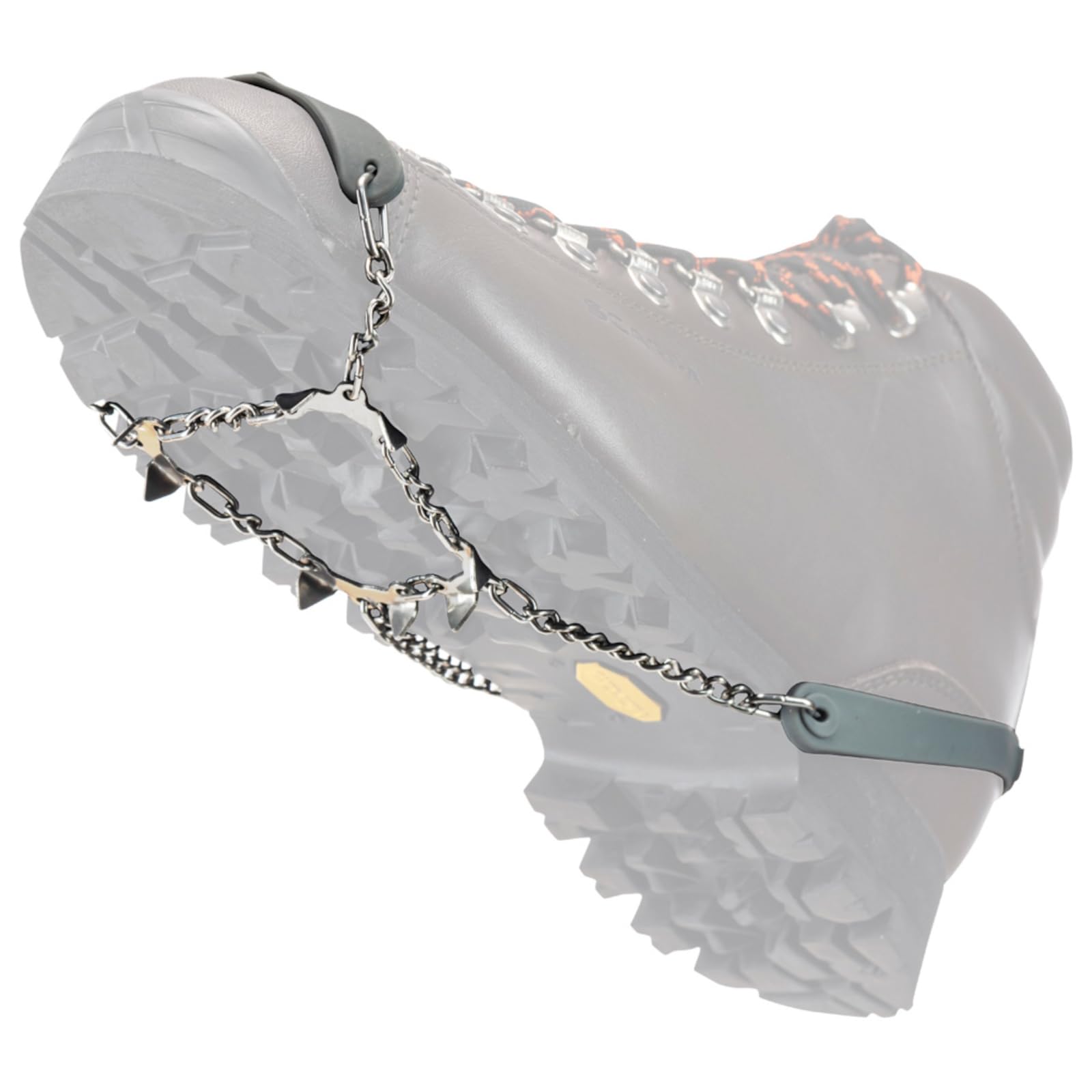 Nortec Crampons EASY Made in Italy Praktyczne i lekkie do okazjonalnego użytku, mikro raki do butów z etui
