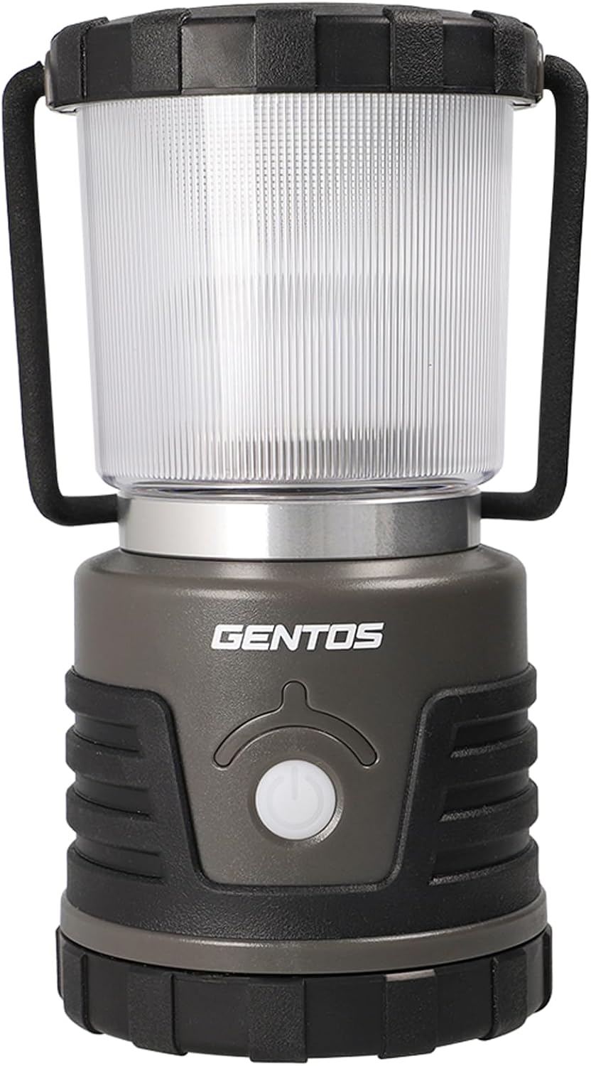 GENTOS EX-109D-BK Explorer LED Lantern, 1000 Lumens, AA Battery, Black, Camping, Outdoor Light, Lighting, Disaster Prevention