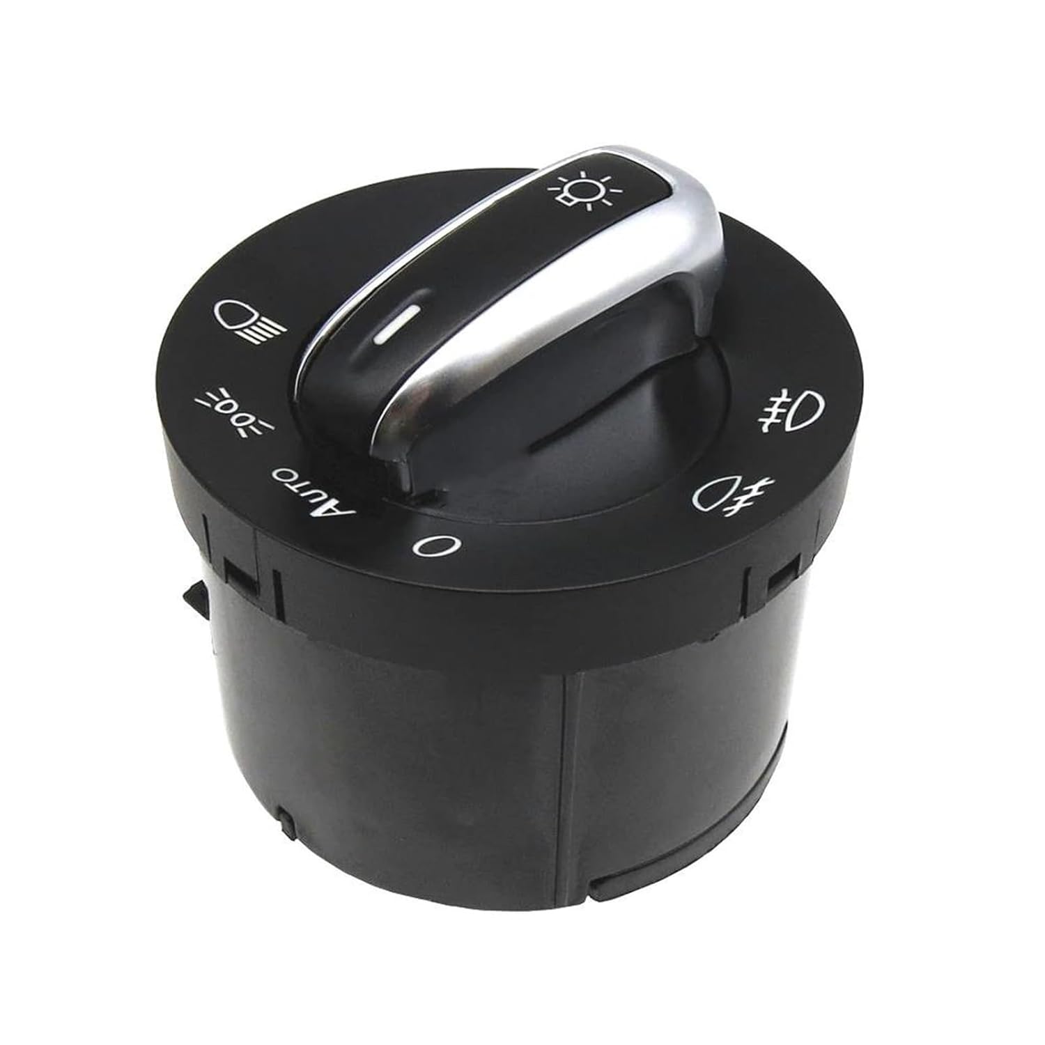 Fog Light Switch Compatible with Passat B6 for Rabbit for Scirocco 2009-2013 Car Headlight Control Switch Black Fog Light Integrated Switch Button 5ND941431B