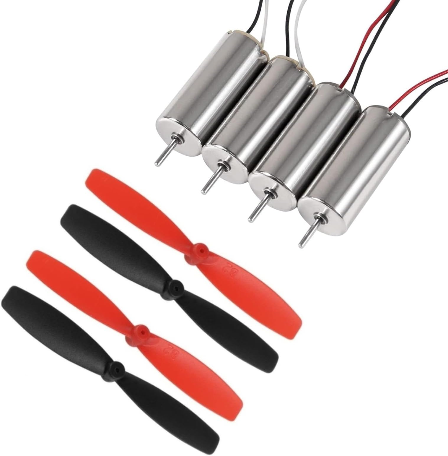 YoungRC 8520 Coreless Motor 8.5 x 20mm Brushed Motors + 75mm CW CCW ...