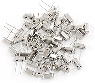 Aexit 50 Pcs Passive Components 24.000MHz 24M Hz 20PF DIP Quartz Crystal Crystals Oscillator HC-49S