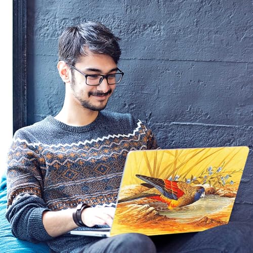 Image of Galaxsia Bird Full Body Vinyl Laptop Skin /Sticker /Cover Upto 15.6 Inches Laptops Laminated-Removable-HD Quality Compatible for Hp-Dell-Sony-Lenovo-Asus etc.(15x10 Inches)