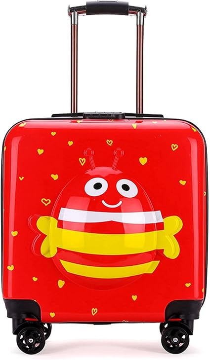 BBZZ Cute Bee Equipaje para niños,Maleta pequeña,Equipaje de viaje,Trolley  Case Hard Shell Ligero : Amazon.es: Equipaje