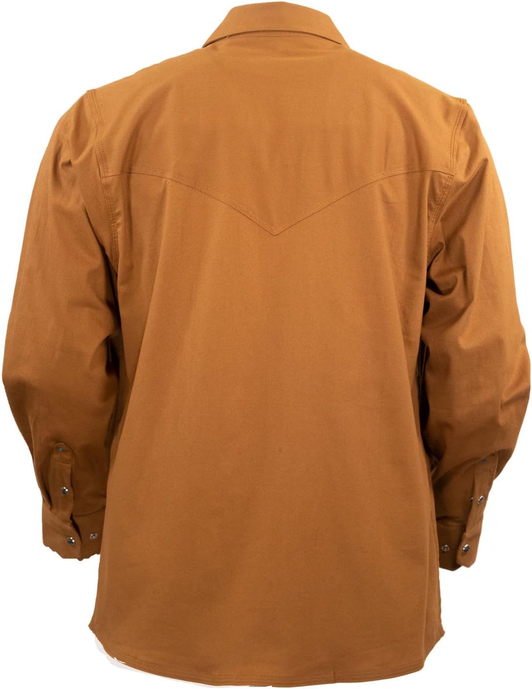 Outback Trading Men's Everett Snapped Cotton Long-Sleeve Casual Shirt with Chest Pockets