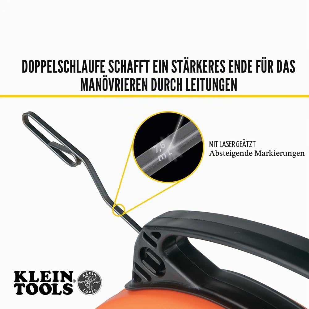 KLEIN TOOLS Stahleinziehband, 15,2 m x 0,3 cm