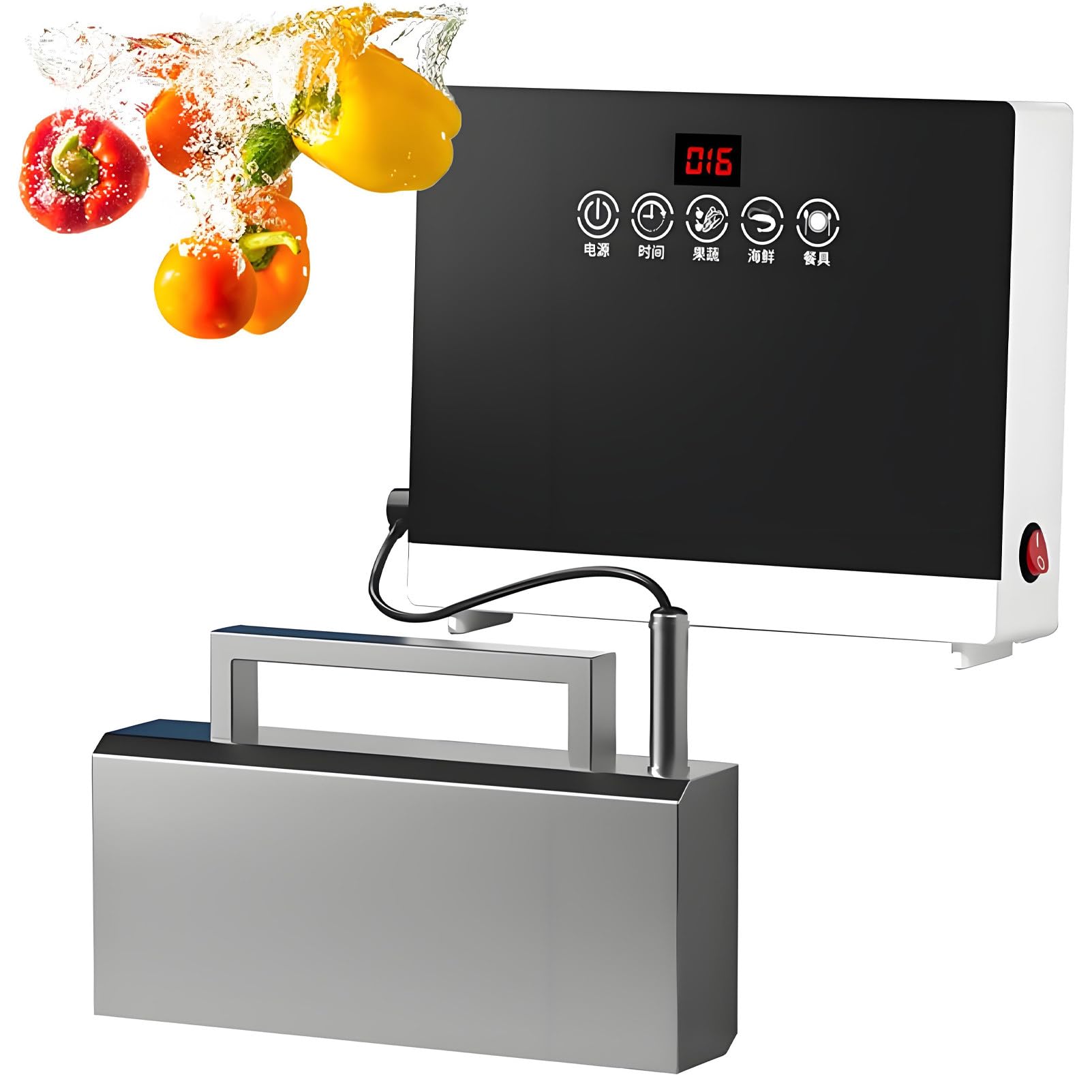 Robot de cuisine ultrasonique 3 en 1 : l'allié des repas sains en studio et van aménagé
