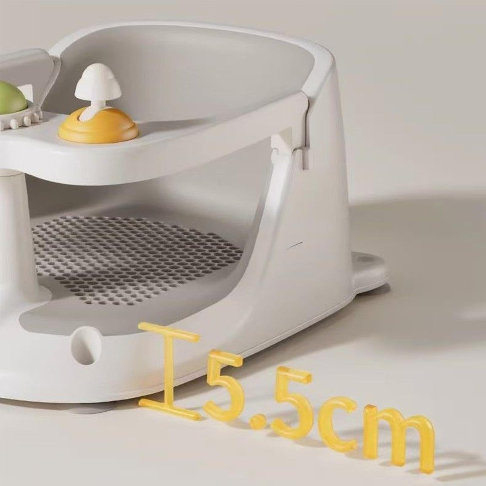 Asiento de baño | Asiento de baño con ventosas, asiento de baño antideslizante para niños pequeños niñas y familia