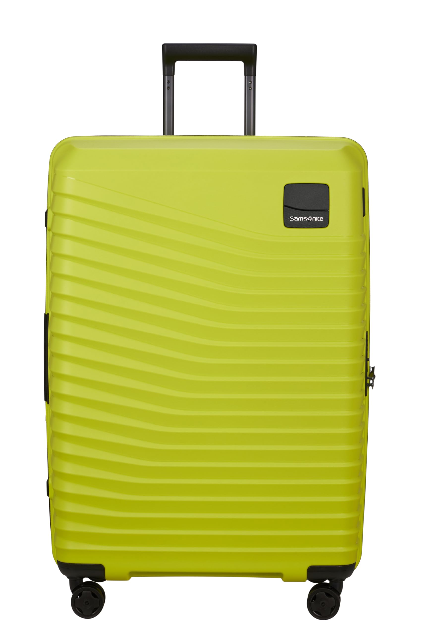Samsonite Intuo, Bagaglio a mano espandibile Unisex - Adulto, Verde (Lime), Spinner L (75 cm - 115 L)