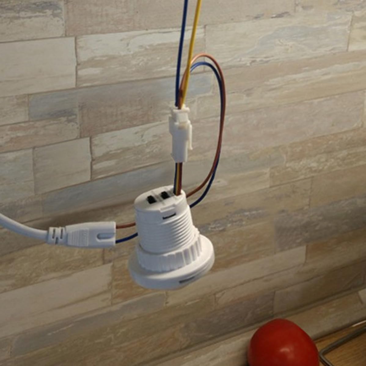 Motion Sensor Switch for LED Downlights High Sensitivity and Adjustable Delay, PVC Material, Simple Structure Design, for Energy Saving and Security Lighting