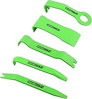 OEMTOOLS 25314 5-Piece Plastic Trim Removal Tool Kit - Scratch-Free Auto Tools for Moldings, Fasteners & Wheel Hubs