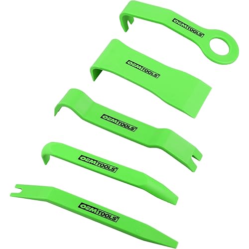 OEMTOOLS 25314 Trim Removal Tool Kit, Plastic Trim Removal Tool Kit for Automotive Molding, Fasteners, & Bezels, Auto Trim Removal Tool Won’t Scratch Your Car