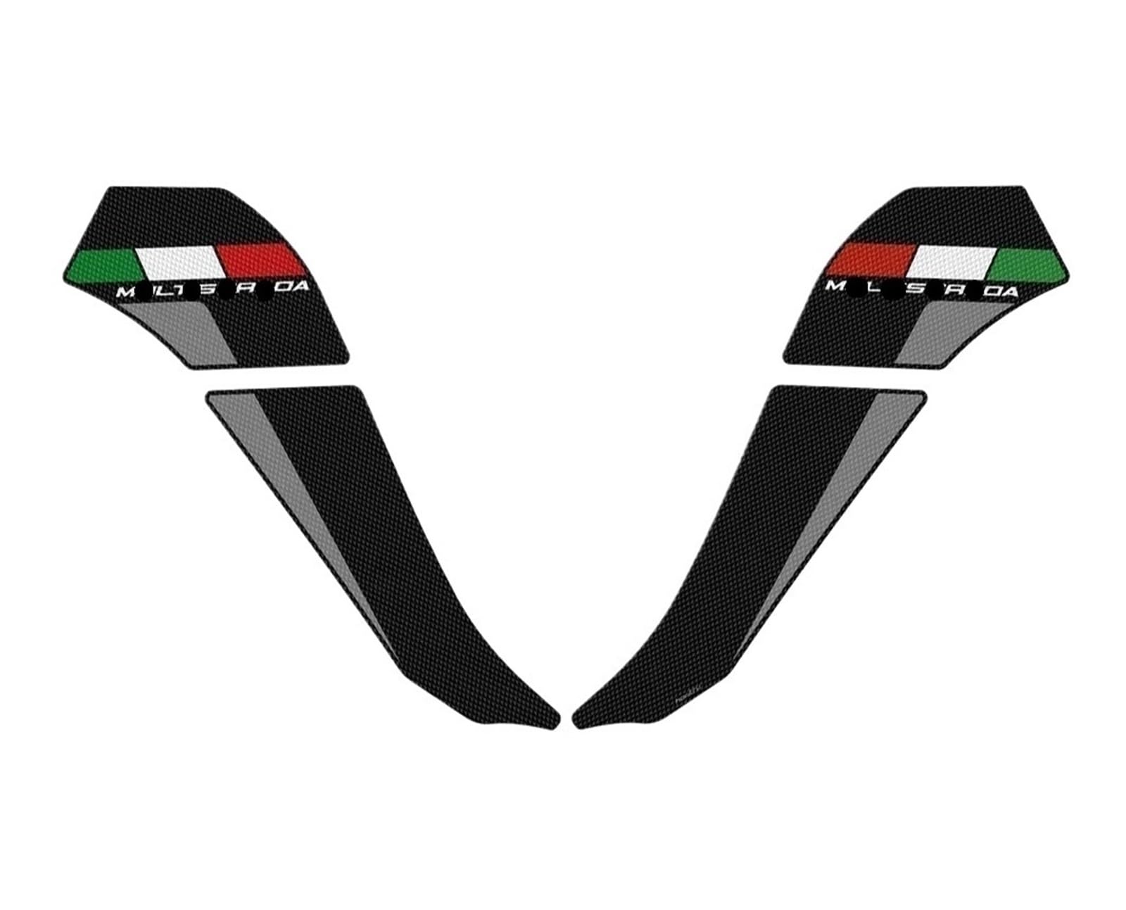 Motorcycle Fuel Tank Cap Sticker Motorcycle Tank Pad Protector Sticker Decal Gas Knee GripSide Traction Pad for Du&Cati for Multistrada 1200 1260 2015-2020