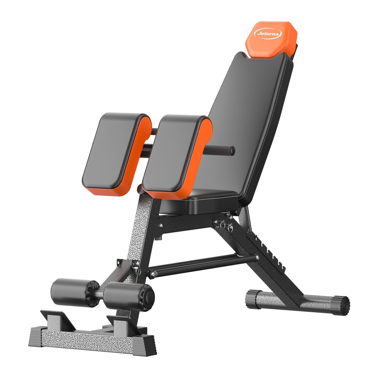 3 in 1 Workout Bench, Roman Chair, Preacher Curl, All In One Adjustable Weight Bench For Home Gym 880 LBS Capacity, Additional Stability Gym Chair