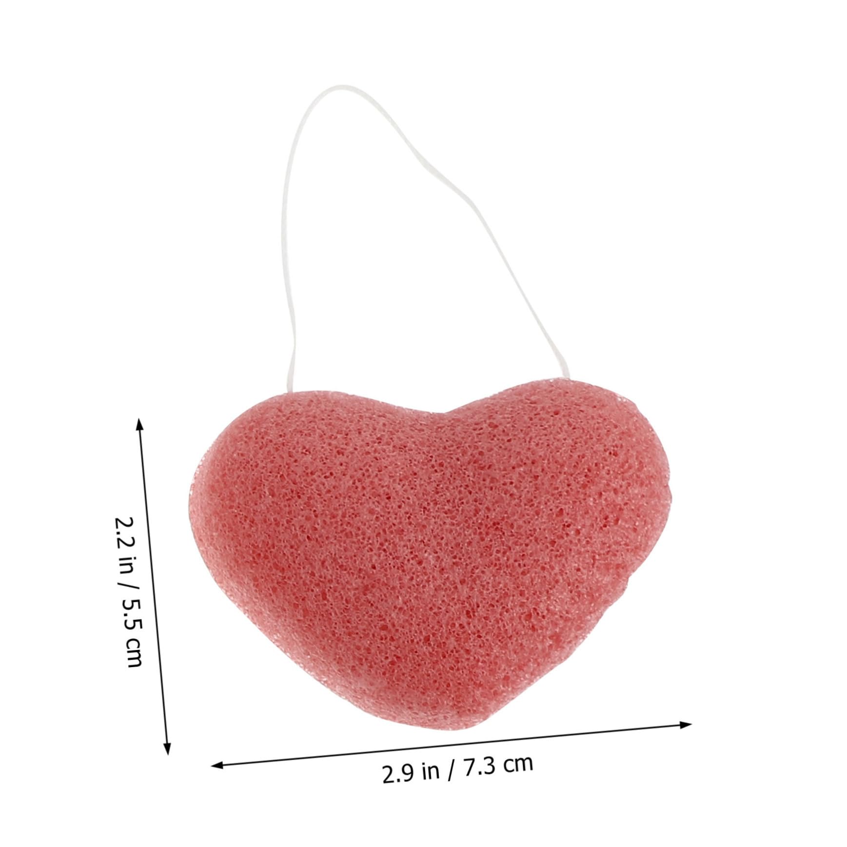 Gogogmee 5Pcs Exfoliating Facial Cleaning Sponges for Makeup Removal Deep Cleansing Tool Gentle Exfoliator for Smooth Skin for Facial Cleansers and Makeup Removers