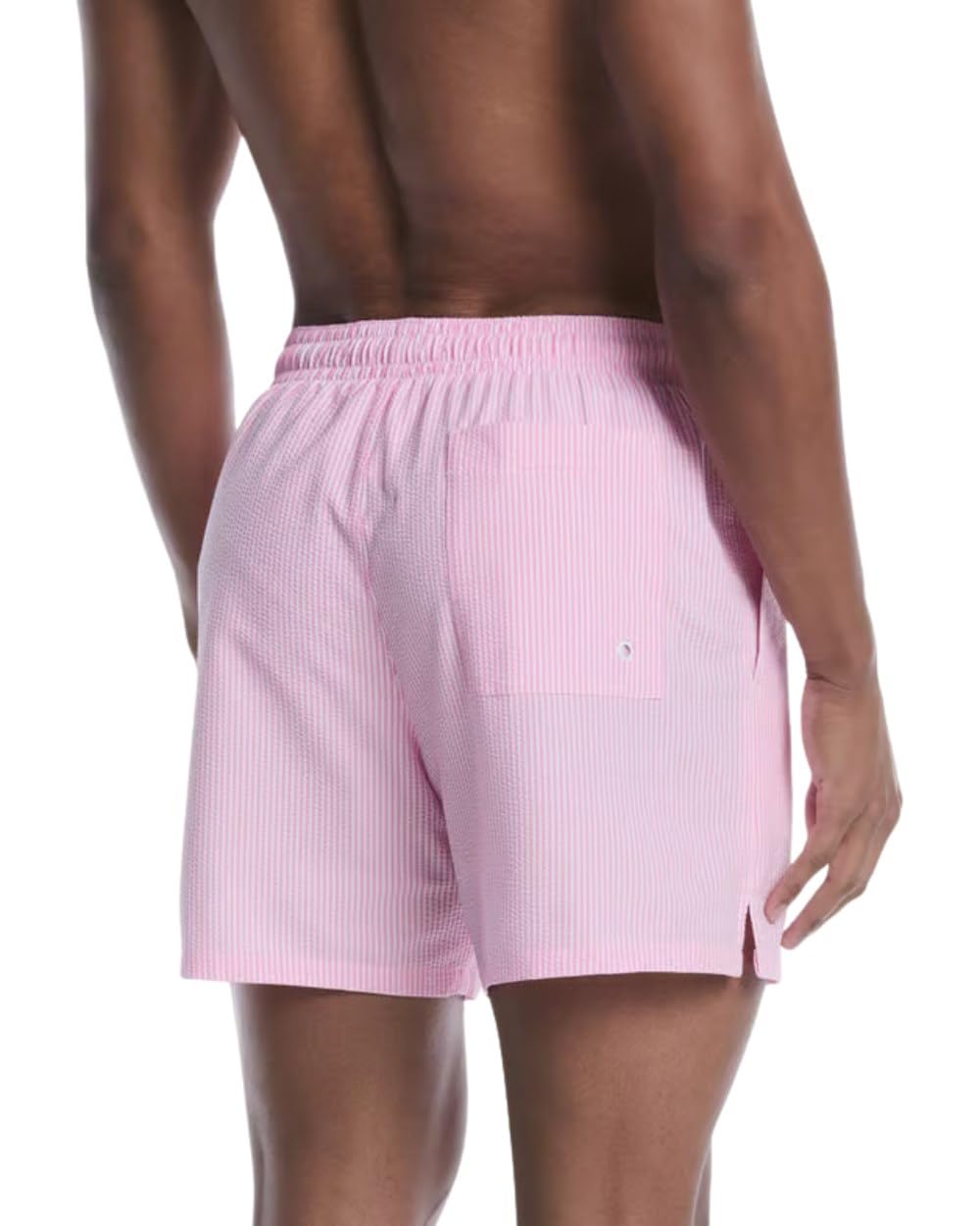 Nike Unisex Nike Swim Breaker Ripple 5" Volley Short Pink Glow Swim Trunks