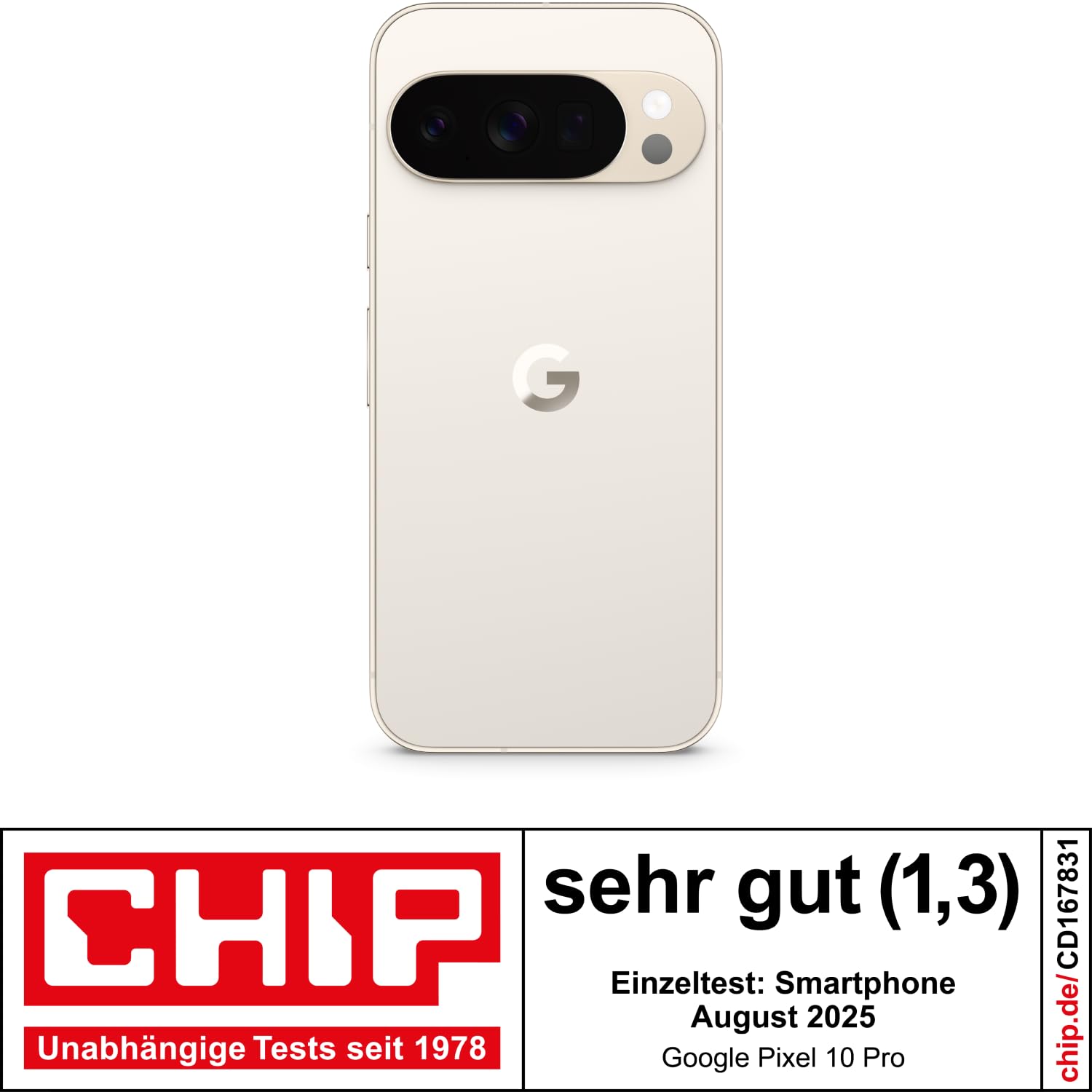 Google Pixel 10 Pro – Android-Smartphone ohne SIM-Lock, mit Gemini