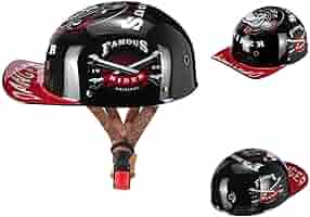 Amazon.com: GHHTHEN Vintage Motorcycle Helmet Baseball Cap
