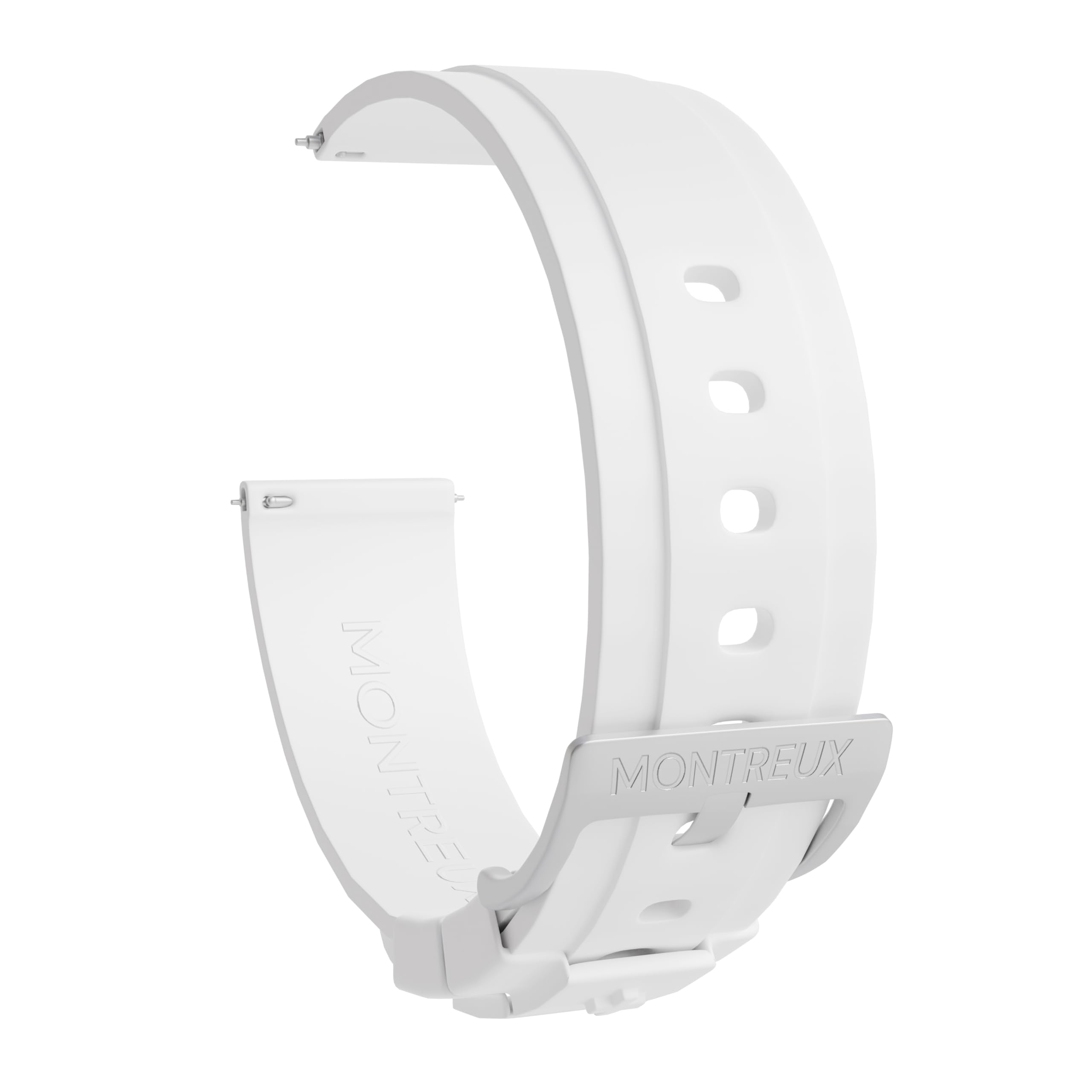 Quick Release 20mm Watch Band – Super Slim Rubber Watch Strap (50% Thinner than Others) – For Rolex, Omega, TAG Heuer, Seiko & More