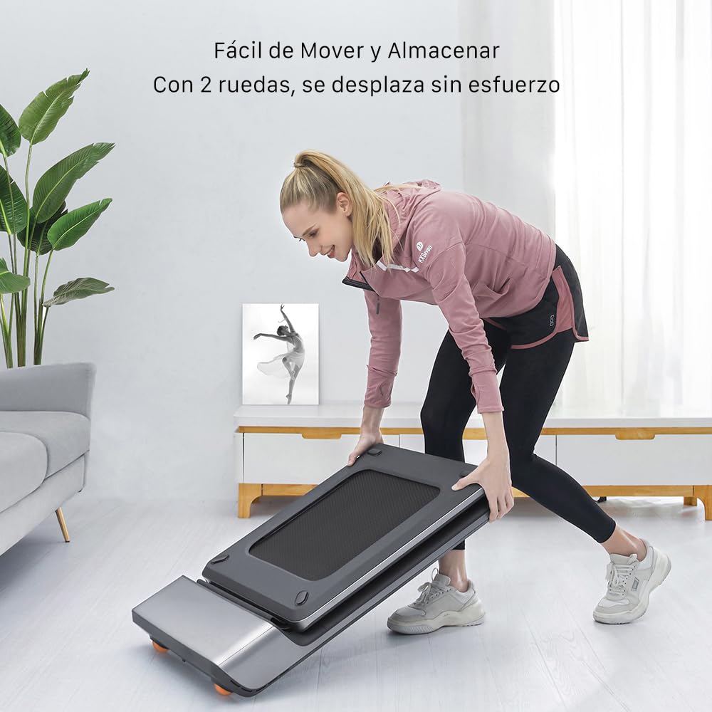 WalkingPad P1 Cinta de Correr Plegable - Cinta para Andar y Correr Plegable Cinta Correr Pequeña Plana 0,5-6 KM/H Cinta de Caminar Electrica para Casa y Oficina