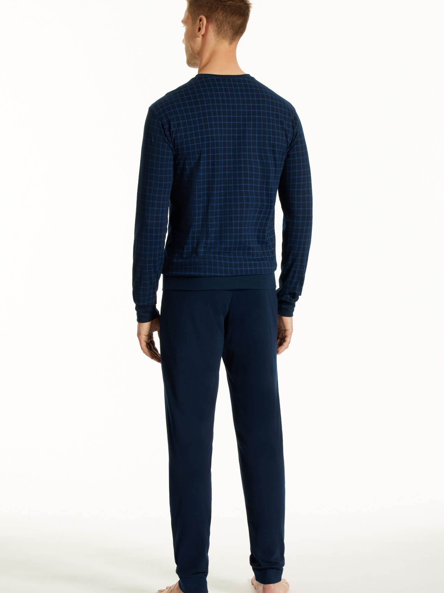 Uncover by Schiesser Schlafanzug Lang Pijama Largo para Hombre