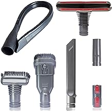 Vacuum Accessories &amp; Attachments for Dyson Ball Animal 2, 3, DC58 DC59 V6 V7 V8 V10 V11 V15 - Flexible Crevice Tool for Hard to Reach Places &amp; Dust Brush Attachment Kit - HouseHold Cleaning Tool Kit