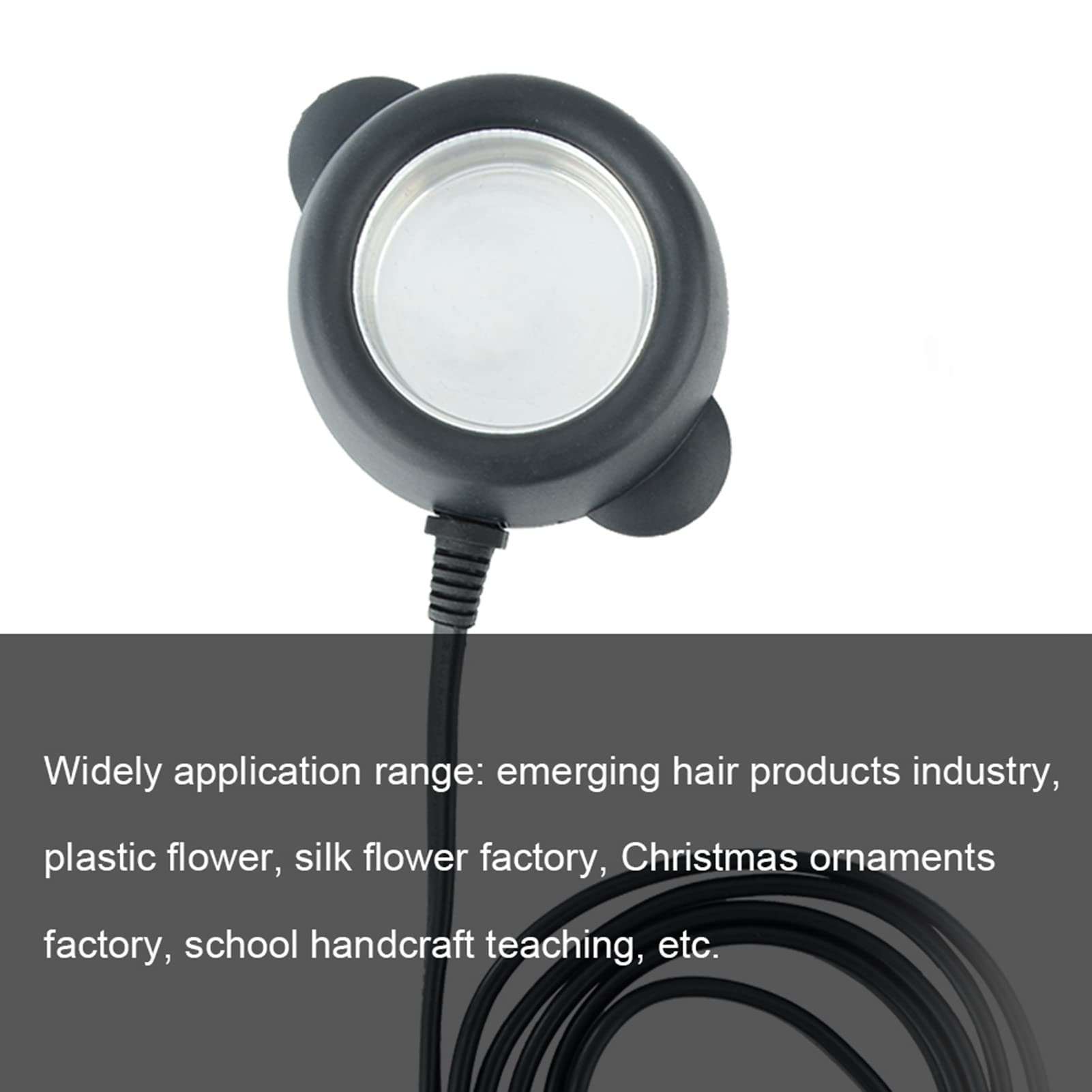 Denash Olla de Pegamento Caliente, Herramientas de Reparación de Extensiones Estufa de Pegamento Mini para Hacer Extensiones de Cabello Preadheridas para Fábrica de Flores de Seda para