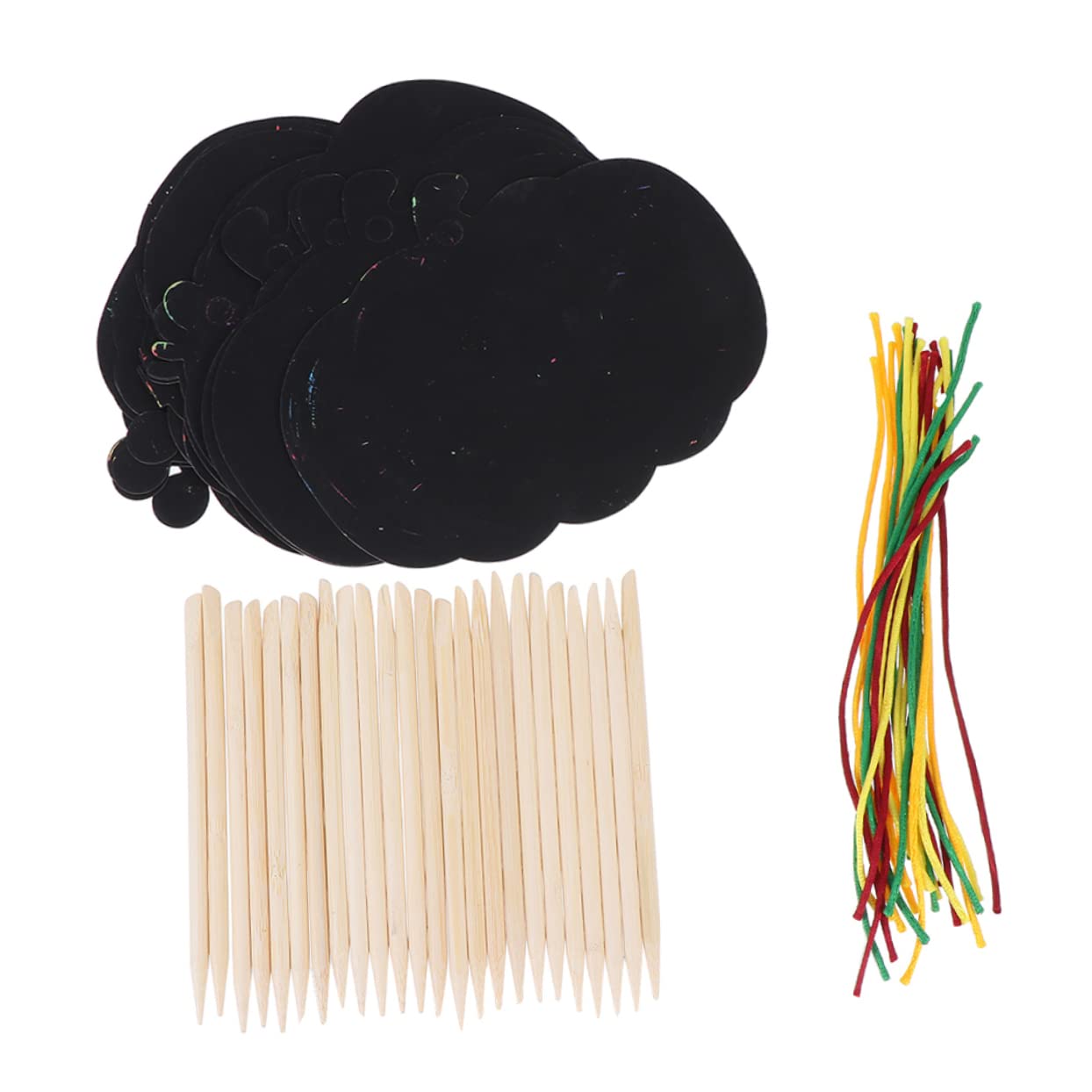 ERINGOGO Halloween Scratch Off Cards 48pcs Boys and Girls Scratch Paper Creative Pumpkin Toys Party Decorations