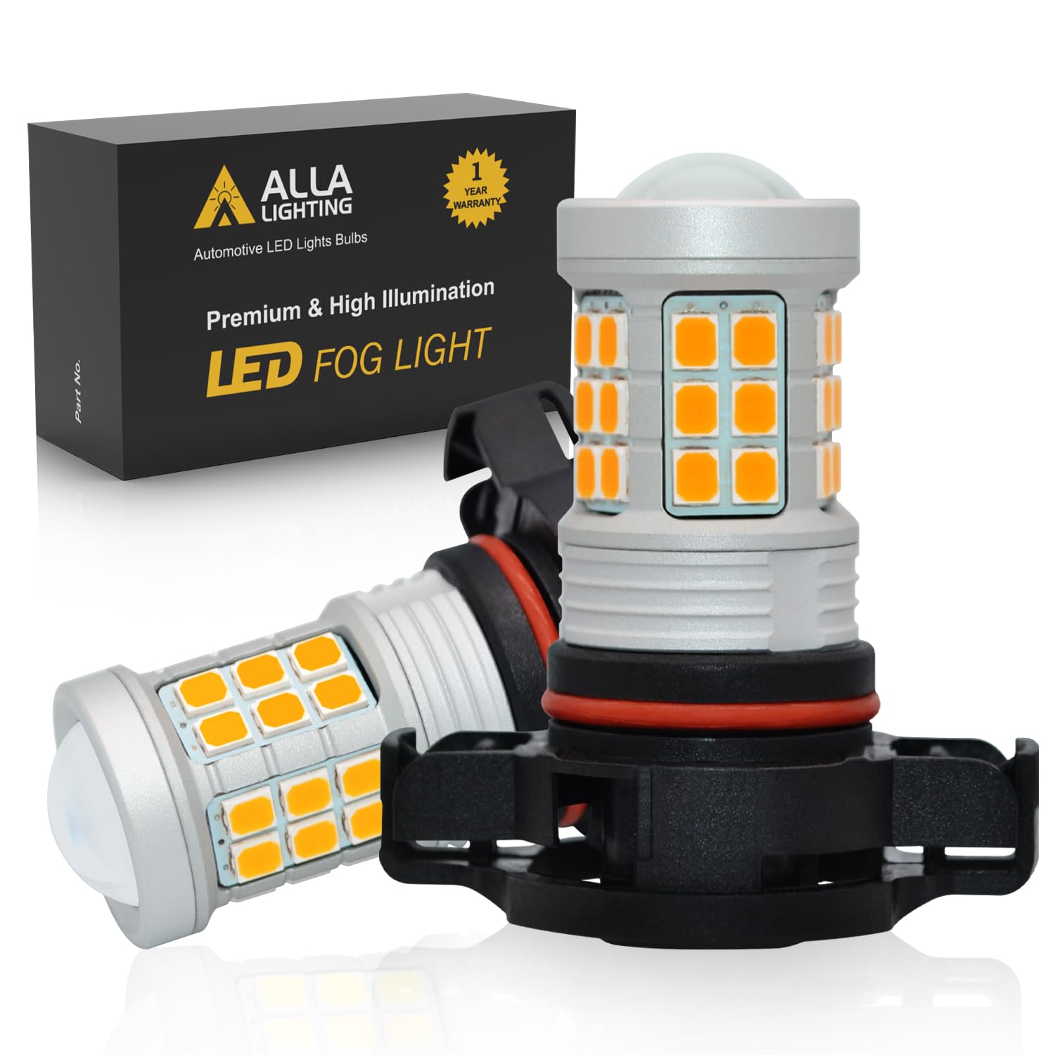 Amazon.com: Alla Lighting 12188NA PSY24W LED Turn Signal Lights