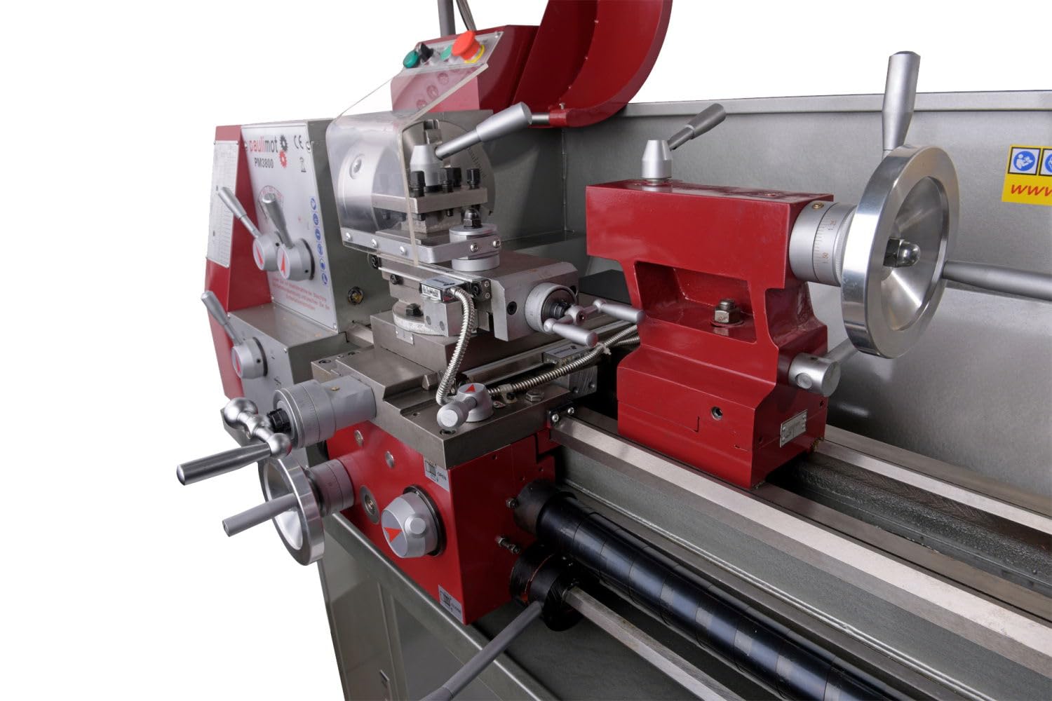 PAULIMOT Drehmaschine PM3800 mit 400 Volt Motor und Messsystem