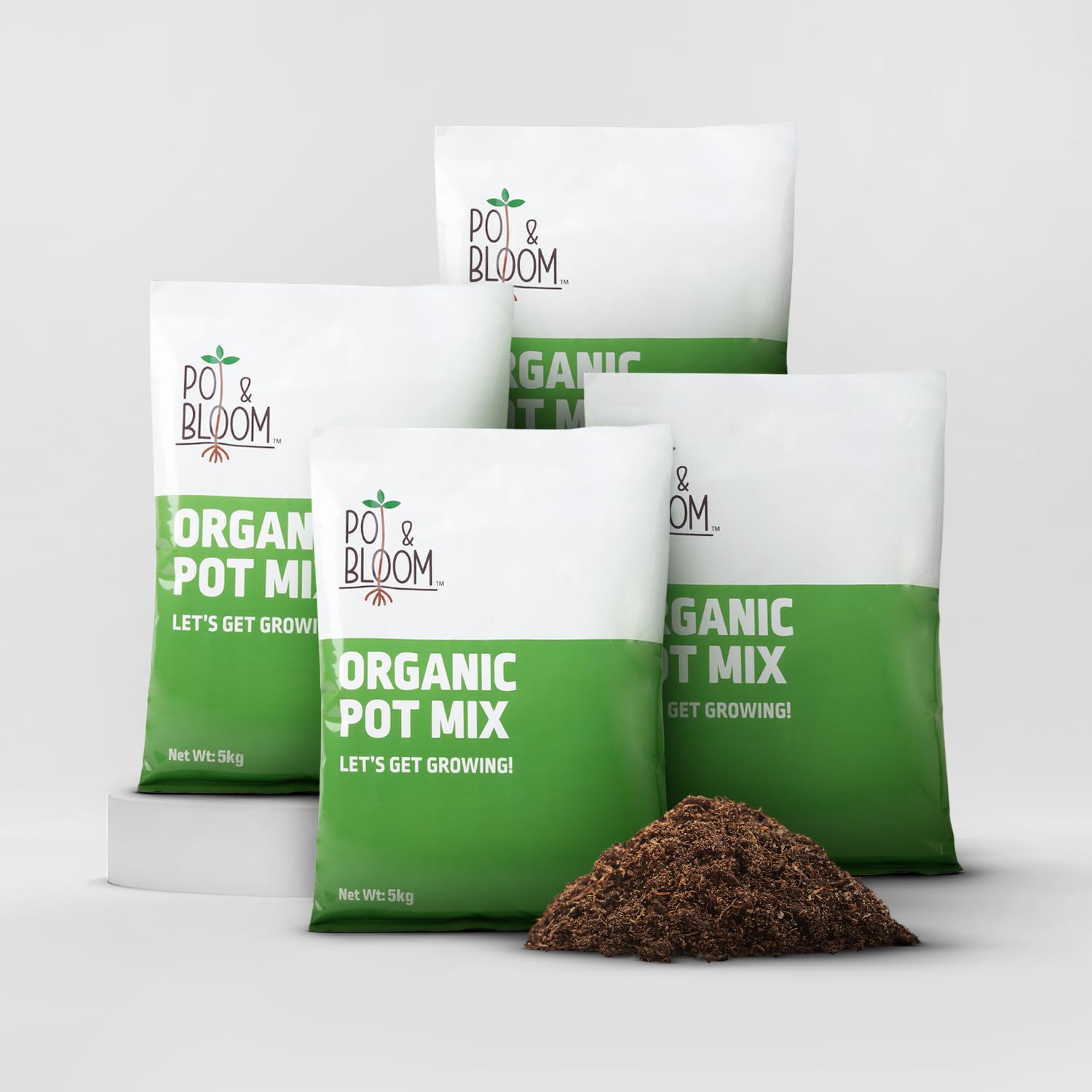 Pot And Bloom Organic Pot Mix| Fertilizer Mixed Soil 20 Kg | Soil Mixture for Plants & Gardening| Vermicompost for Plants| Potting Mix for Planting, Gardening| Gardening Soil (B0D6YJJL7P) Amazon Price History, Amazon Price Tracker