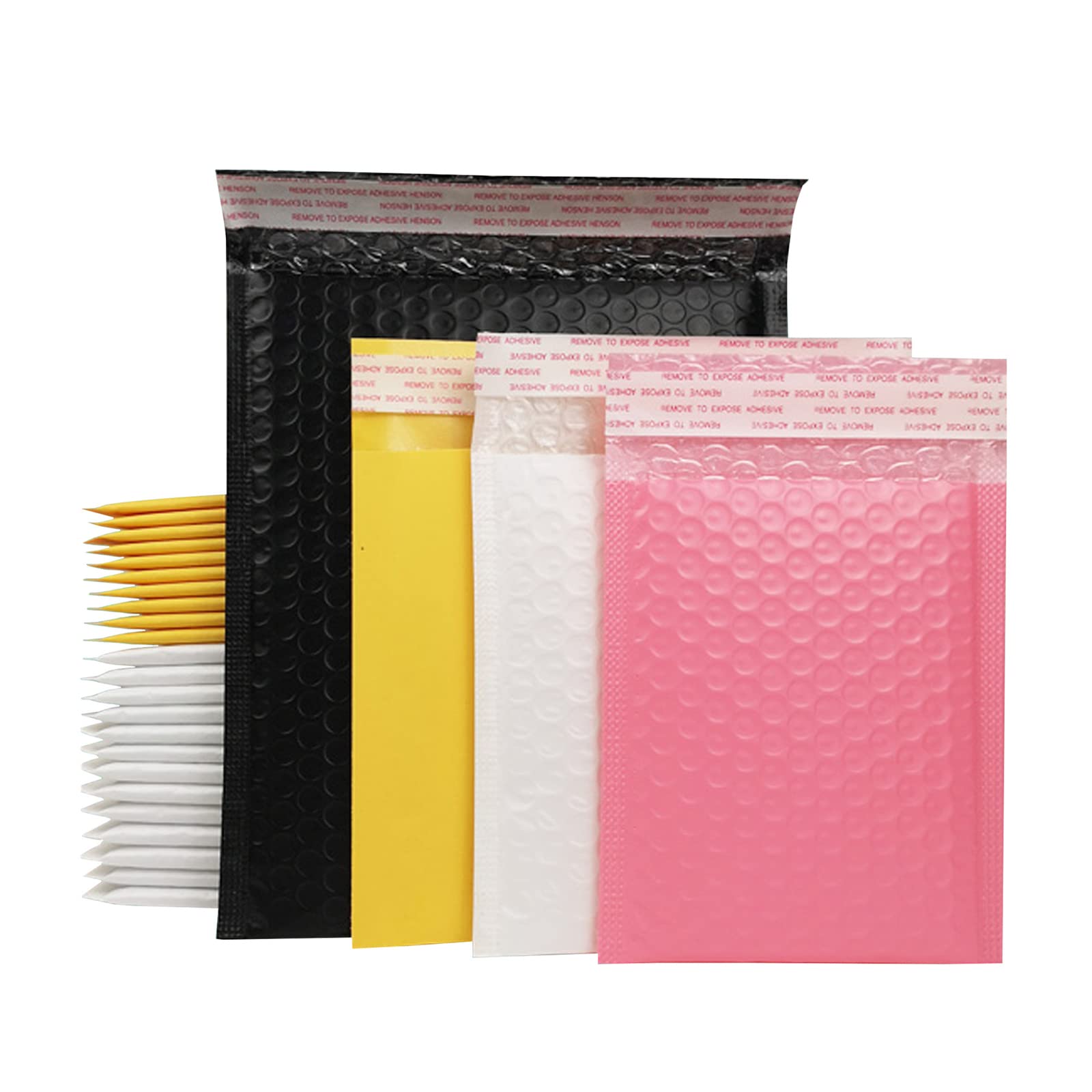 PAKOTOO Shockproof envelope bubble bags, thicker packaging bags, self-adhesive foam bags
