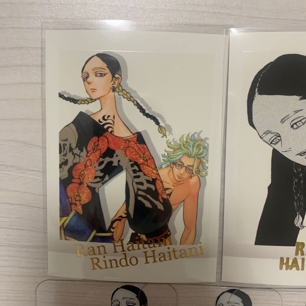 Amazon.co.jp: 東リべ 原画展 別冊フレンド 灰谷蘭 灰谷竜胆 : おもちゃ