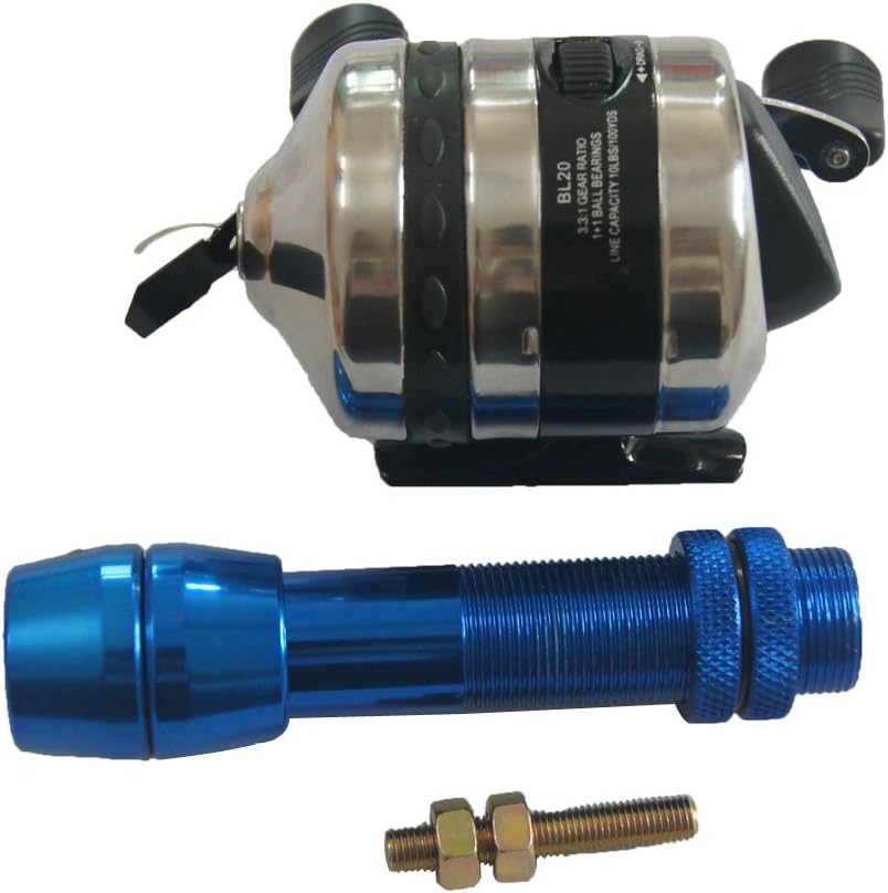 30S Bow Fishing Reel Aluminum Fishing Reel seat Set Pack of 1