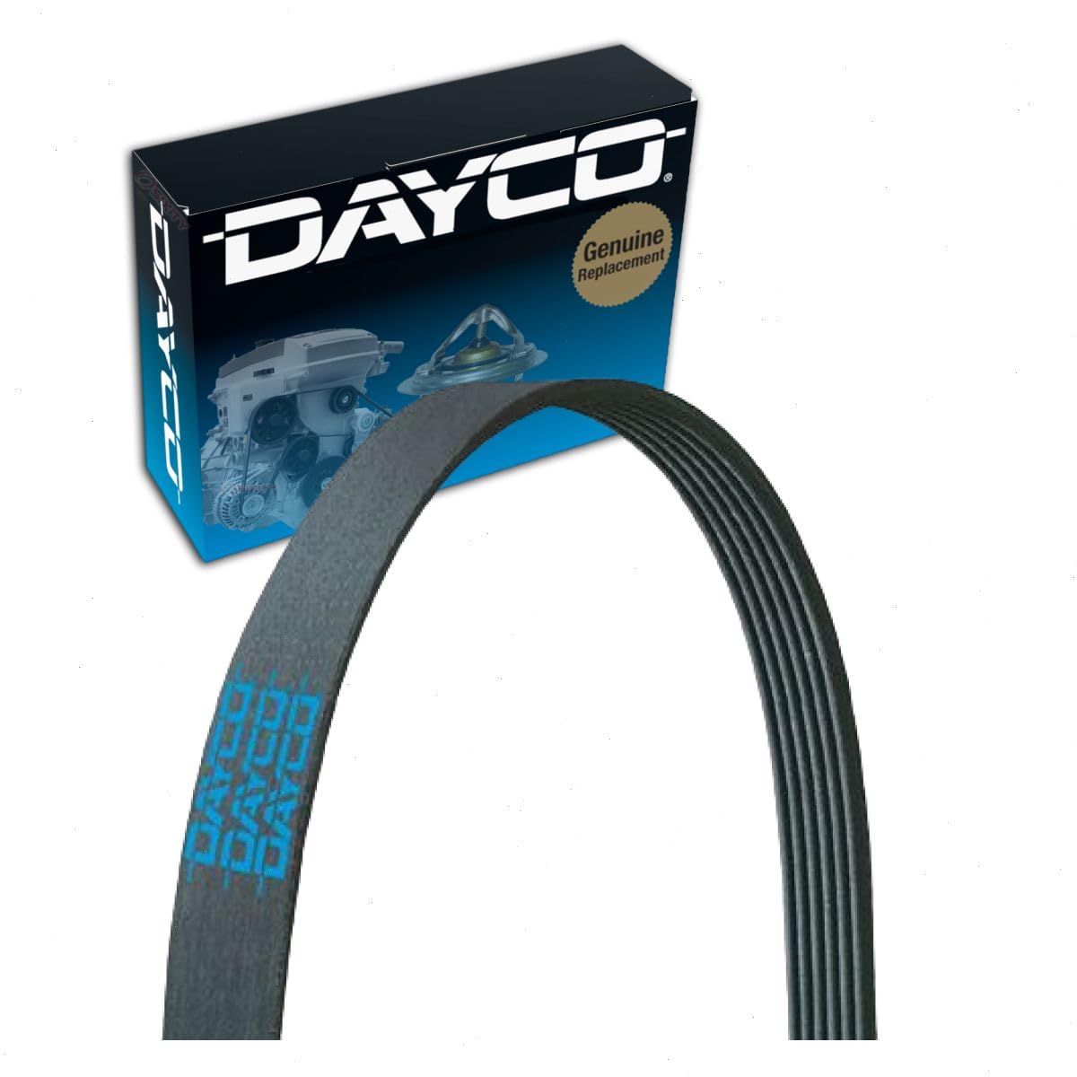 Dayco Main Drive Serpentine Belt Compatible with Chrysler Town & Country 3.6L V6 2011-2016