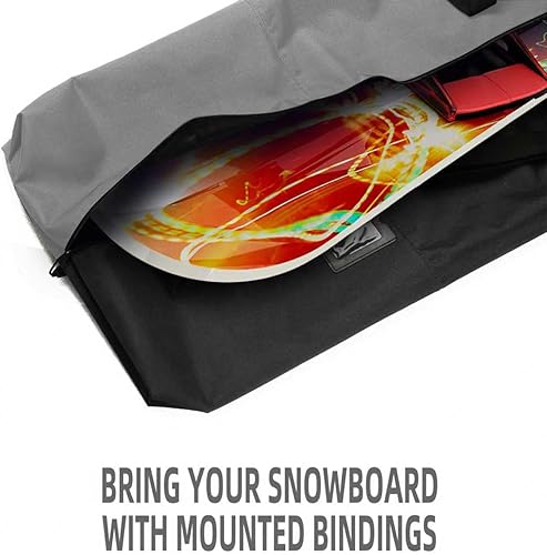 Miniatura 16 de Bolsa de snowboard Tienda y transporte de snowboard hasta 65.0 in y extras Impermeable - para hombres, mujeres y jóvenes