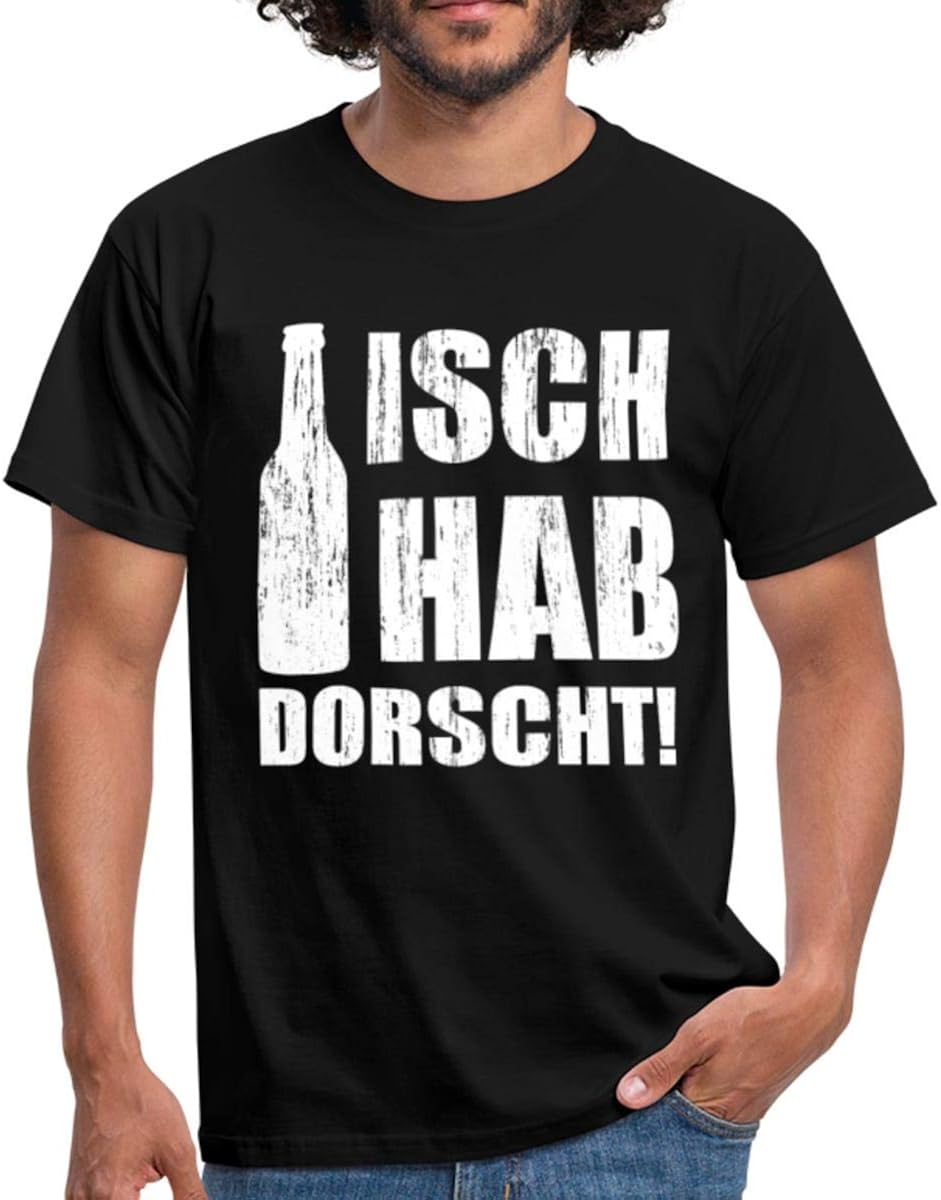 Spreadshirt Sachsen Spruch Ich Habe Durst Sächsisch Dialekt Männer T