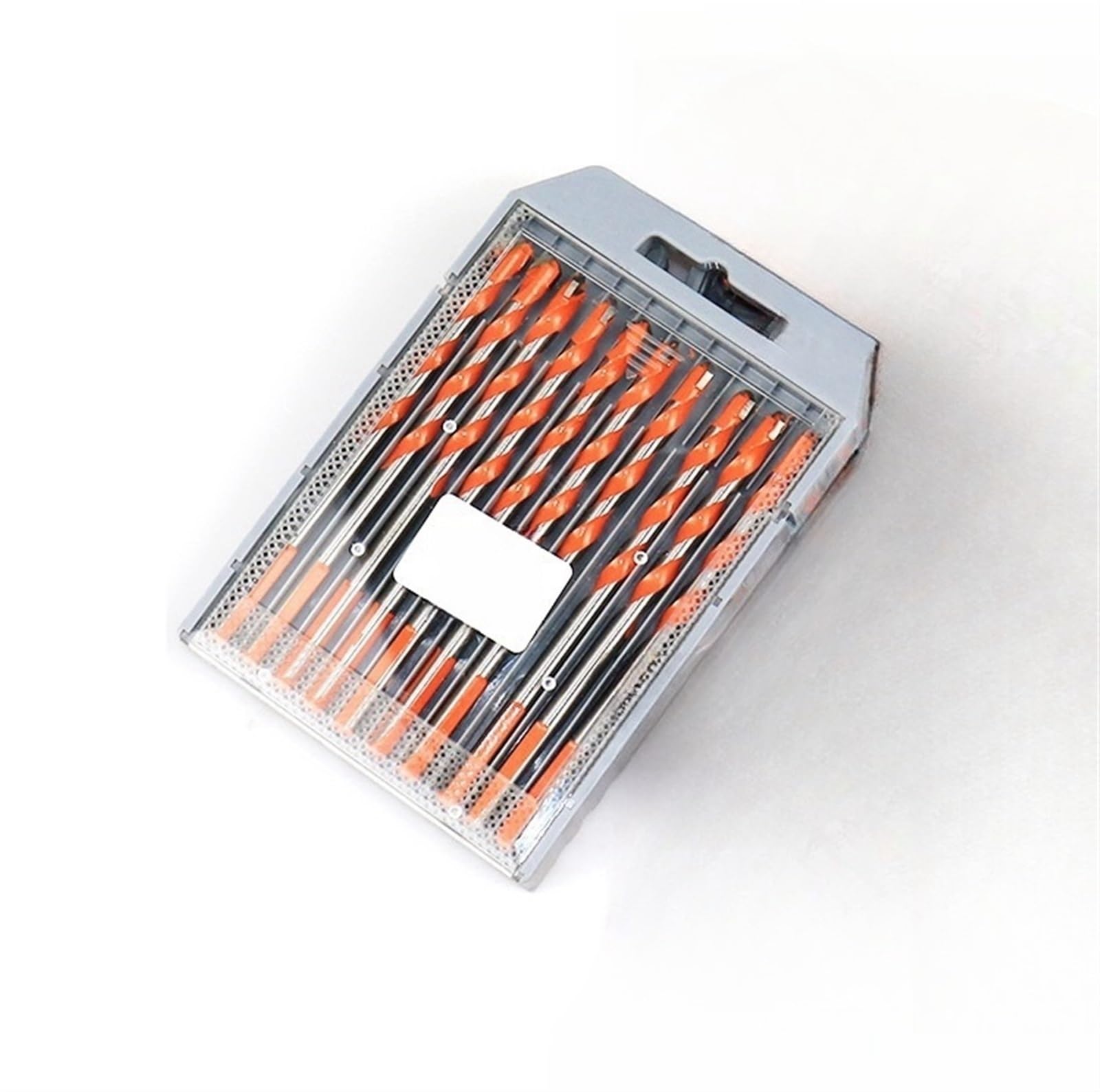 Foret Triangulaire fileté en Acier tungstène 3-12 mm for carrelage Mural, béton, marbre et Autres matériaux. électrique Manuel diamanté Overlord(5pcs 12mm Set Black)