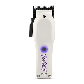 Stylecraft Reign Professional Hair Clipper, Hair Trimmer with Brushless Motor, USB-C Rechargeable, Designed by Barbers for Precision Beard and Hair Grooming