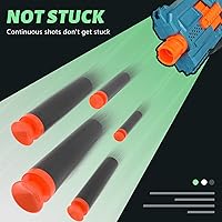 Vista 4 de TORMEN Dardos estándar de repuesto, compatibles con pistolas de juguete Nerf Elite Series Blasters