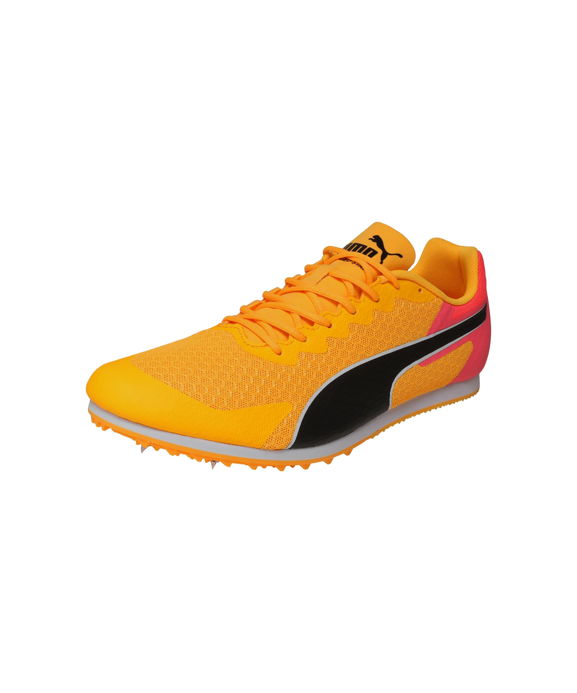 Puma Unisex Evospeed Star 9 Laufschuhe Spikeschuh Sun Stream-Sunset Glow-Puma Black - Orange 43