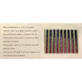 Louise Maelys Wide Tooth Hair Comb for Curly Hair - Red Sandalwood Detangler Combs for Women