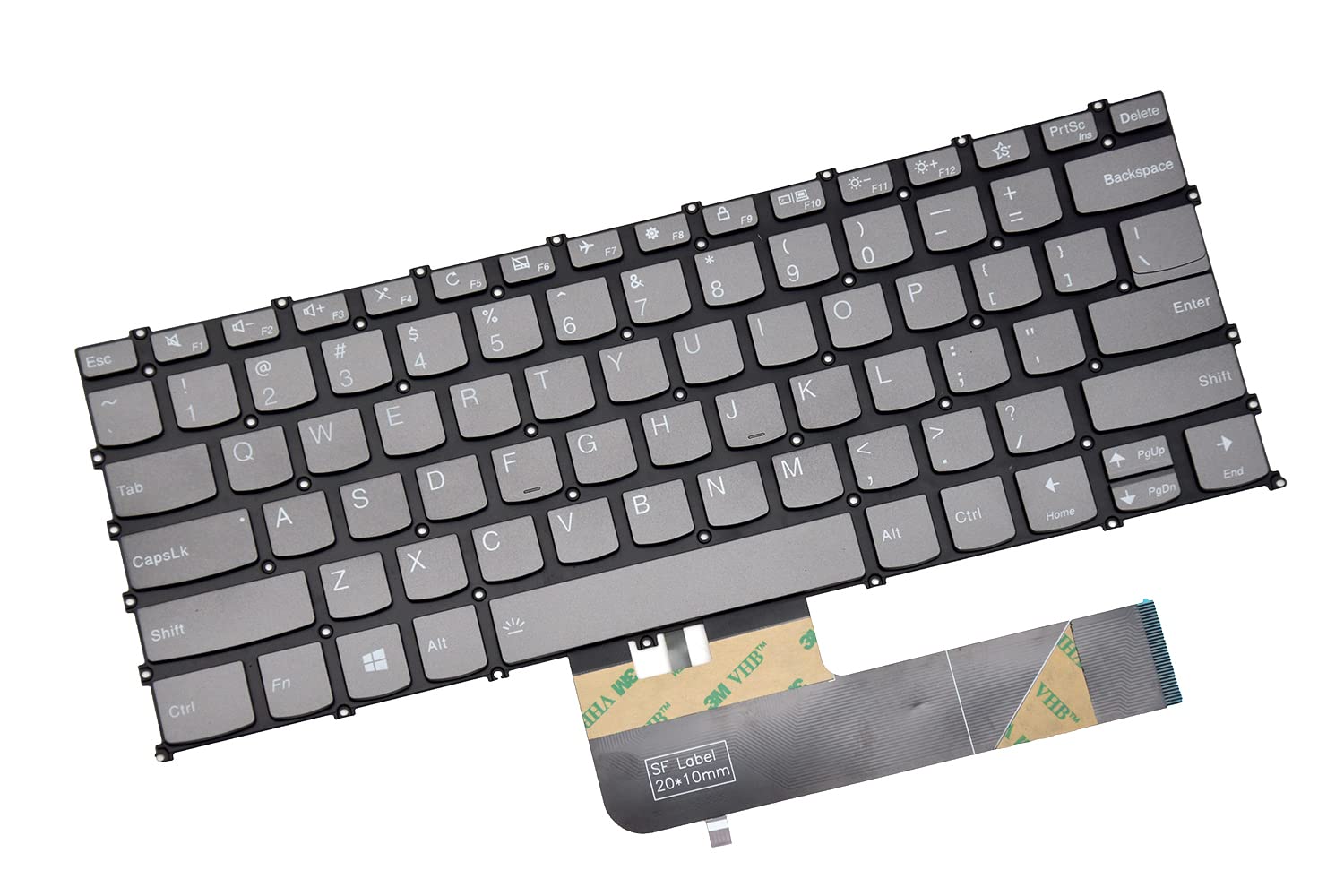 E-USZeeGaa English Laptop Keyboard for Lenovo IdeaPad XiaoXin