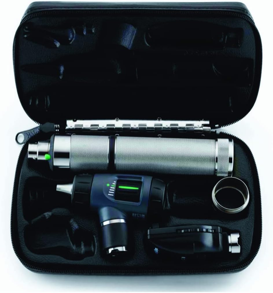 Welch Allyn 97-MDS-CMN Standard Diagnostic Set with Coaxial Ophthalmoscope, MacroView Otoscope and Nickel Cadmium Rechargeable Handle
