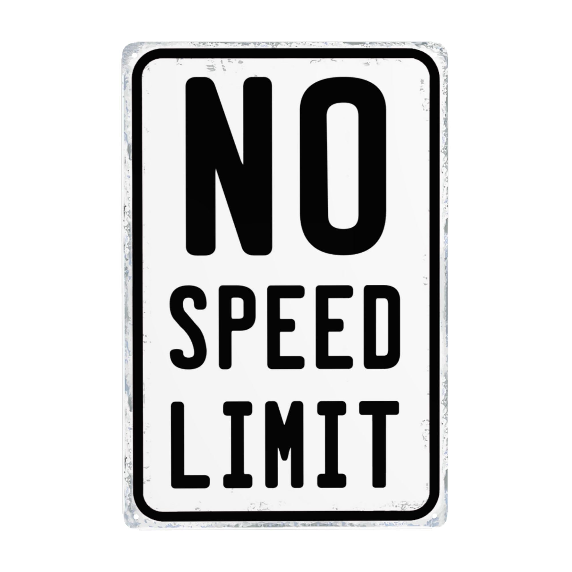 USA 90'sストリート看板　SPEED SPEED LIMIT 看板 道路標識 ヴィンテージ 白 ロードサイン