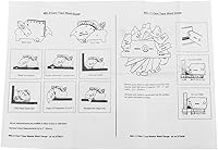 Vista 8 de Medidor de soldadura de filete, 7 piezas de medidor de inspección de soldadura de filete, calibre de prueba de acero inoxidable, métrico cubital