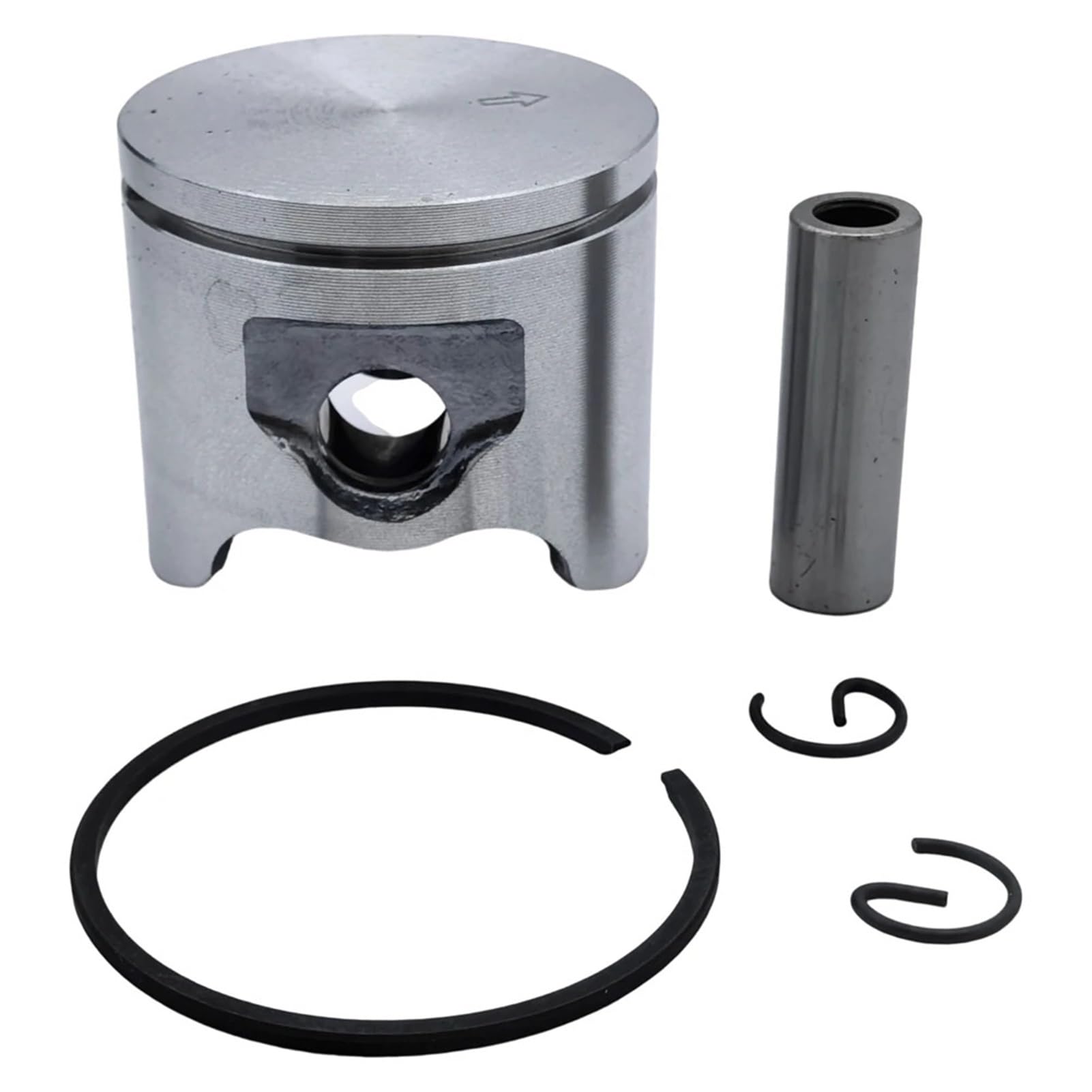 For Husqvarna 340 345 350 motosierra 503870276 537024002w tubo de entrada de sello de aceite resorte amortiguador AV 42mm Kit de filtro de aire de pistón cilíndrico