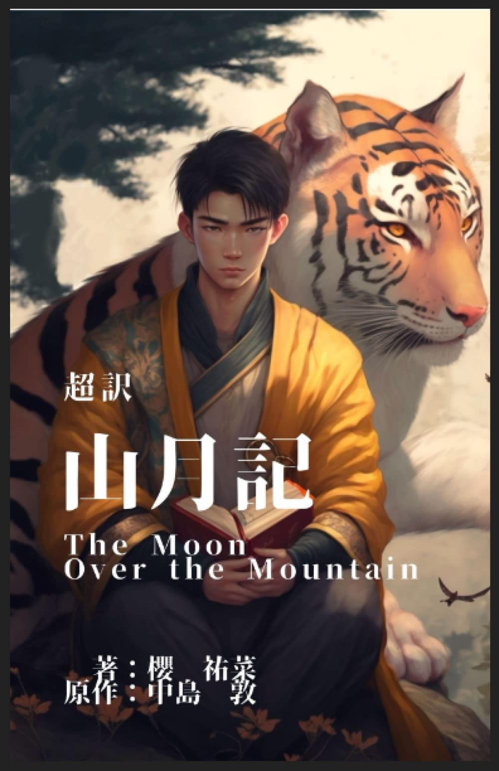 [日本語/英語][バイリンガル表記]　山月記: The Moon Over the Mountain