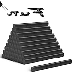Black Hot Glue Sticks, 0.27 x 3.93 Inch Hot Melt Glue Sticks, Dent Repair Tool Glue Sticks for DIY, Decoration, Car Dent Repair, Gluing Project (Pack of 50)