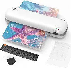 Plastificadora Laminadora A4 Refiladora Sl288 (branco 110v)