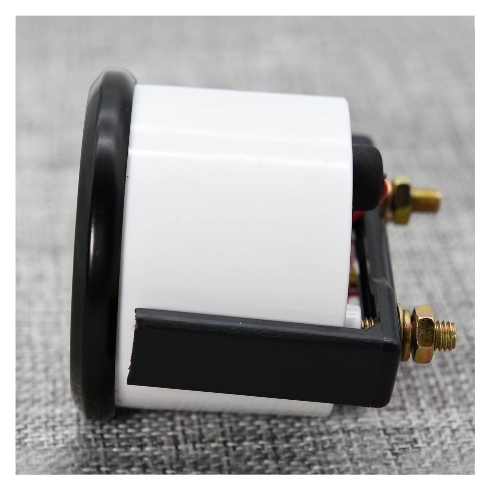 Indicatore livello carburante 52mm Misuratore auto con sensore galleggiante carburante Indicatori automobilistici bordo nero 240-33ohm Indicatore livello carburante olio Shell per barca, auto, camion,